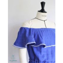 Patron femme robe et top Kalho 34 au 46 - Les Patronnes - Les Patronnes - Mondial Tissus