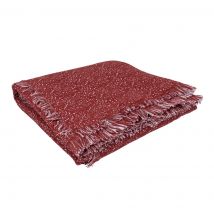 Plaid satellite rouge - MT - Mondial Tissus