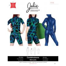 Patron Jalie 3135 combinaison short surf mer pour adultes et kids - Jalie - Mondial Tissus