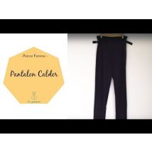 Patron femme pantalon Calder 34 au 46 - Les Patronnes - Les Patronnes - Mondial Tissus