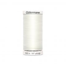 Bobine de fil pour tout coudre Gütermann - Écru - COL 111 - Gütermann - Mondial Tissus