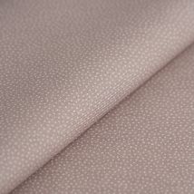 Tissu Loneta enduit Misha taupe - MT - Mondial Tissus