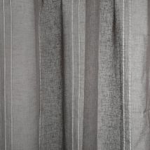 Tissu voile lin gris anthracite 150cm - Mondial Tissus