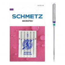Aiguilles machine Schmetz microtex 70/10- 130/705 H-M | NM 70/10 - Schmetz - Mondial Tissus