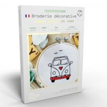 French kits broderie décorative - Road trip en van - Les French Kits - Mondial Tissus