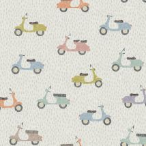 Toile enduite vespa Multico - Fryett's - Mondial Tissus