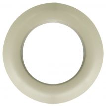Oeillets clipsables plastique Ø 25 mm couleur lin - Mondial Tissus