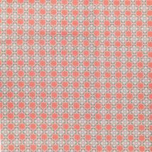 Coupon de tissu carreaux de ciment roses - MT - Mondial Tissus