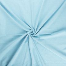 Tissu jersey coton bio turquoise Albstoffe - Albstoffe - Mondial Tissus