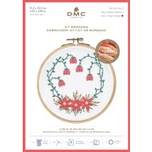Kit broderie Jardin de bougainvillier - DMC - Mondial Tissus