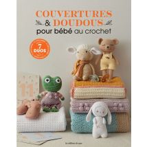 Livre couvertures et doudous pour bébé au crochet - Les éditions de saxe - Mondial Tissus