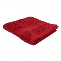 Serviette bordeaux 50x100cm - Mondial Tissus
