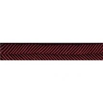 Double cordon chevron bordeaux - Mondial Tissus