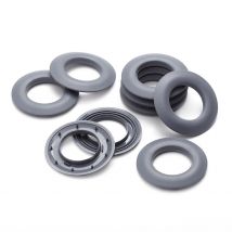 Œillets clipsables plastique Ø 25 mm - Mondial Tissus