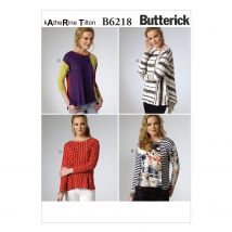Patron Butterick 6218.B5 Tee-Shirt - 38 à 46 - Butterick - Mondial Tissus