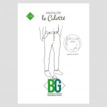 Patron Le Culotté pantalon chino homme - Les BG - BG - Mondial Tissus