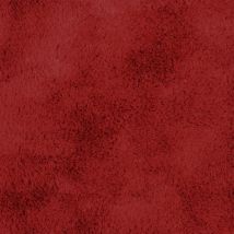 Tissu fausse fourrure unie Flory rouge - Mondial Tissus