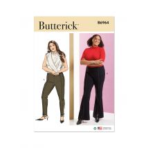 Patron Butterick B6964W2 Pantalon Femme 48-56 - Butterick - Mondial Tissus