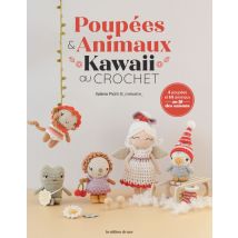 Livre poupées et animaux Kawai au crochet - Mondial Tissus