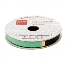 Bobine ruban satin multicolore 6 mm - MT - Mondial Tissus