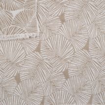 Tissu nappe jacquard anti-tache Eve lin - MT - Mondial Tissus