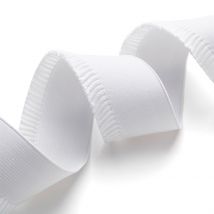 Elastique jupette 40mm - Blanc - MT - Mondial Tissus