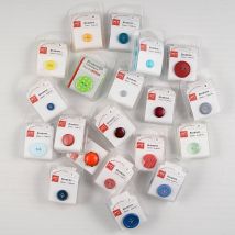 Lot surprise de 20 boites de boutons MT - MT - Mondial Tissus