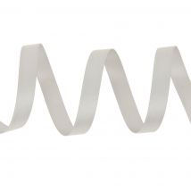 Ruban satin double face 9 mm argent - MT - Mondial Tissus