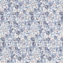 Tissu Liberty Éloïse bleu - Liberty - Mondial Tissus