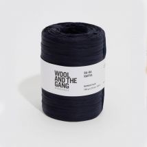 Fil à crocheter Ra Ra Raffia midnight blue - Wool and the Gang - Wool and the Gang - Mondial Tissus