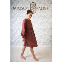 Patron robe blouse Atlas 34 au 52 - Maison Fauve - Maison Fauve - Mondial Tissus