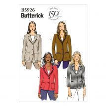 Patron Butterick B5926B5 Veste Femme 36-44 - Butterick - Mondial Tissus
