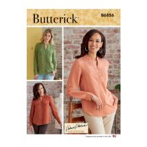 Patron Butterick B6856F5 Chemisier Femme 44-52 - Butterick - Mondial Tissus