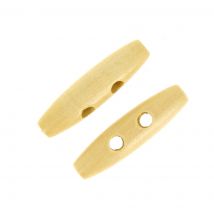 Boutons duffle-coat beige 35mm - MT - Mondial Tissus