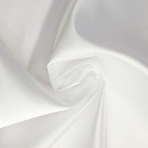 Tissu satin duchesse écru - Mondial Tissus