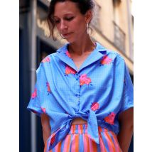 Patron Wayra chemise à nouer pour femme du 2XS au 4XL - Marmaï - Marmaï - Mondial Tissus
