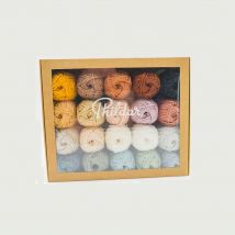 Boîte 20 mini pelotes Coton 3 - Phildar - Phildar - Mondial Tissus