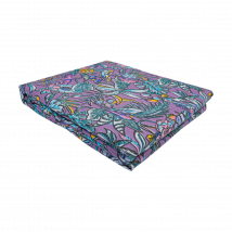 Housse de couette 240x260cm exotic perruche multico - MT - Mondial Tissus