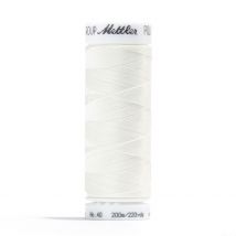 Bobine fil Poly Sheen blanc Mettler col.101 - Mettler - Mondial Tissus