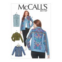 Patron McCALL's M7729A5 Pantalon,Veste Femme 34-42 - McCall's - Mondial Tissus