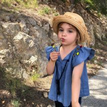 Patron robe et blouse Mini-Dune 2 a 12 ans - Super Bison - Mondial Tissus