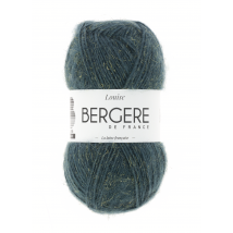 Pelote de laine Louise bleue  (Bergère de France) - Bergère de France - Mondial Tissus