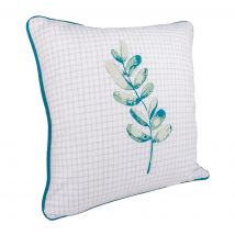 Housse de coussin botanic vert - MT - Mondial Tissus