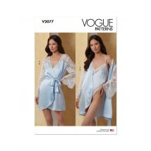 Patron Vogue V2077H5 Femme Vêtement de nuit 34 au 42 - Vogue - Mondial Tissus