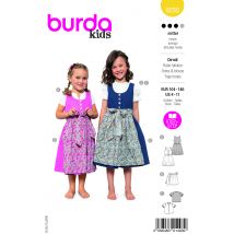 Patron Burda N° 9230 dirndl enfant - Burda - Mondial Tissus