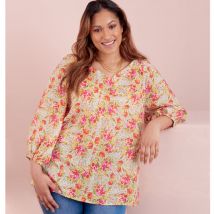 Patron Simplicity S9334.Aa - Top Ample Avec Decollete V E Variations Manches Raglan 38 - 46 - Simplicity - Mondial Tissus