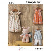 Patron Simplicity S8347.A - Ensemble Bébés 1 An Et Demi - 4 Ans - Simplicity - Mondial Tissus