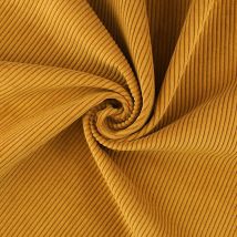 Tissu velours côtelé First ocre - MT - Mondial Tissus