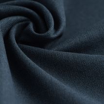 Tissu toile thermique bleu - Mondial Tissus