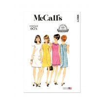 Patron McCall's M8571aA robe enveloppante femme S au XXL - McCall's - Mondial Tissus